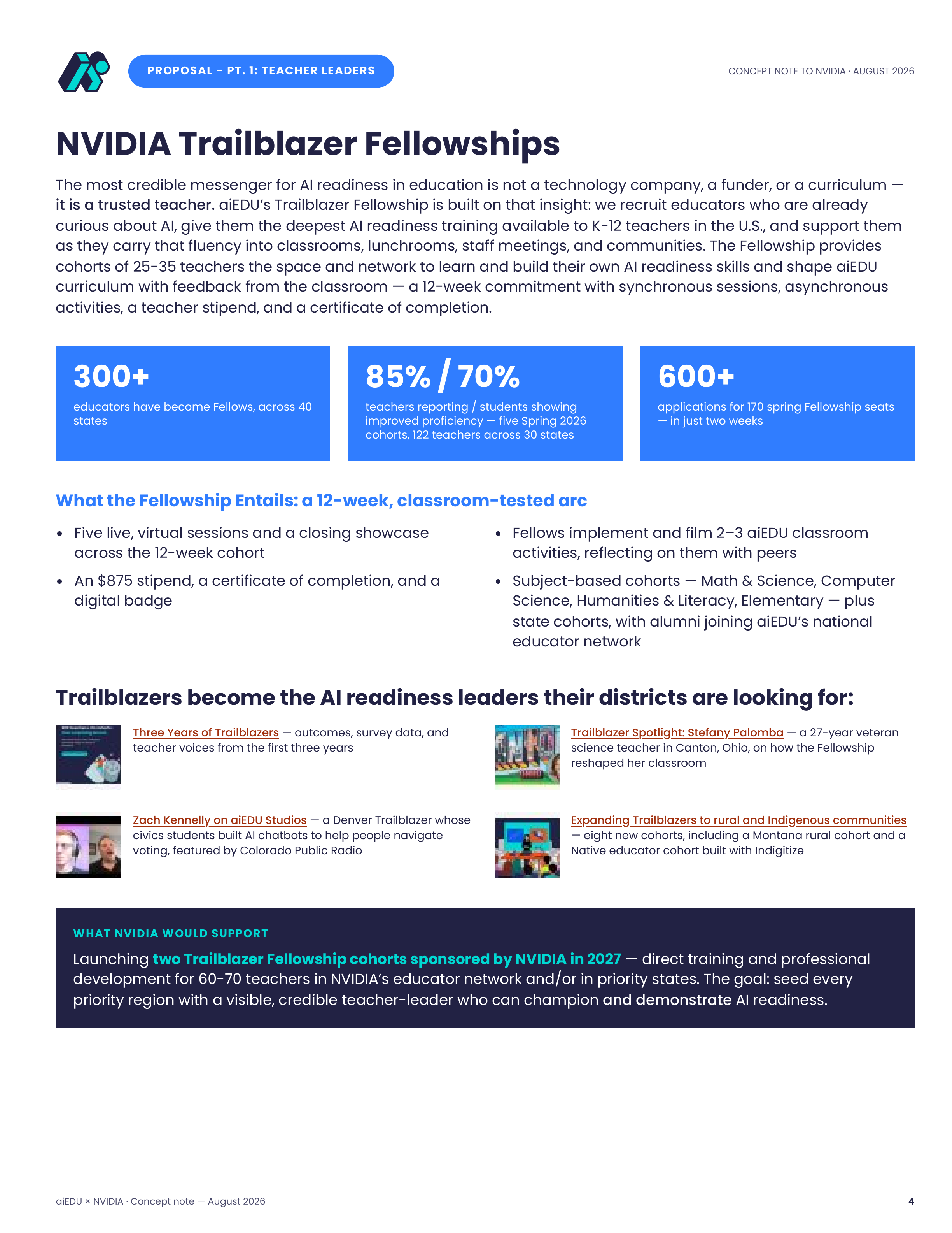 4 · Proposal Pt. 1 — Trailblazer Fellowships